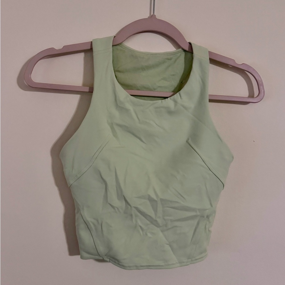 Lululemon Align Cropped Tank Creamy Mint Green